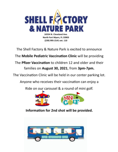 Mobile pediatric vaccination clinic coming to the Shell Factory